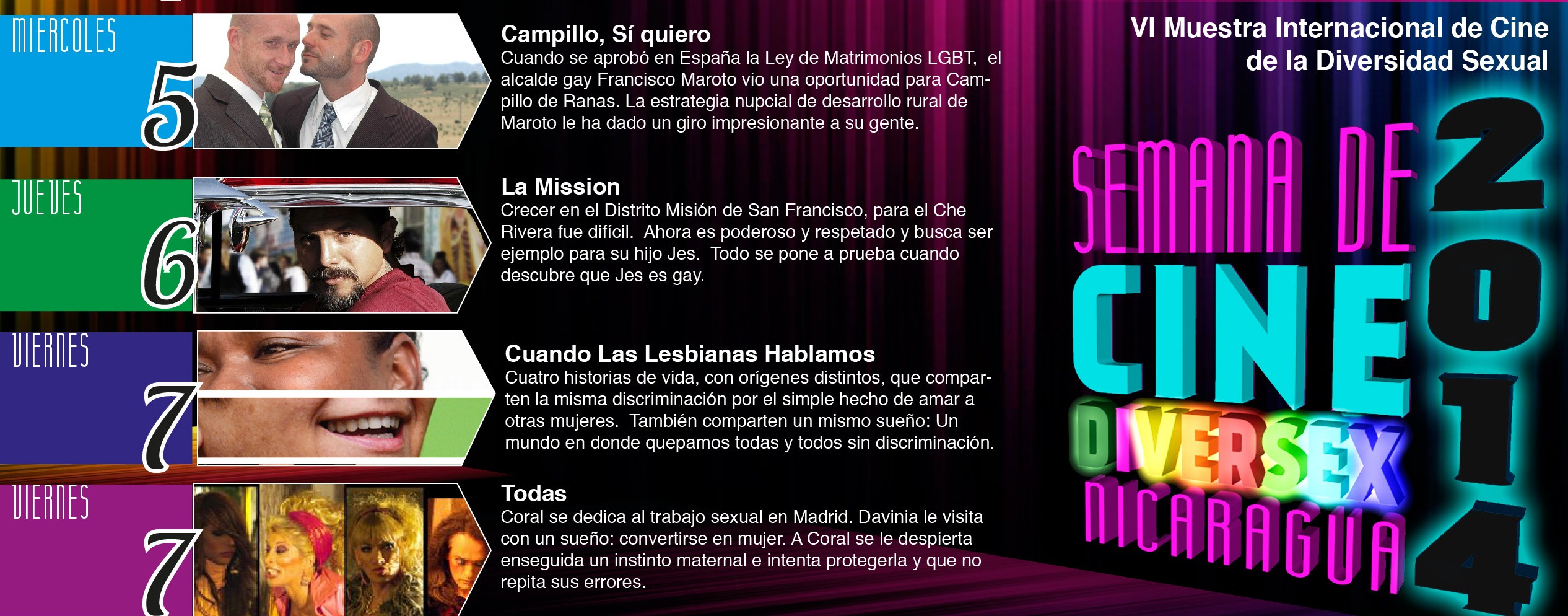 Cine a favor de la diversidad sexual | Onda Local