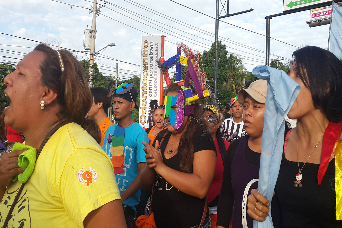 Una de las últimas marchas de la comunidad LGTBIQ+ que permitió la dictadura en 2016.