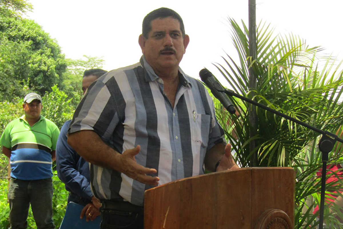 Francisco Valenzuela, alcalde de Estelí