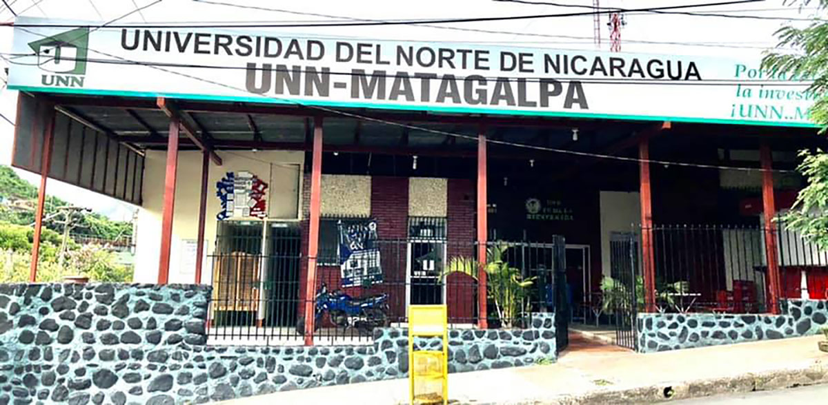 Sede en Matagalpa de la Universidad del Norte de Nicaragua una de las tres cerradas por la dictadura de Daniel Ortega