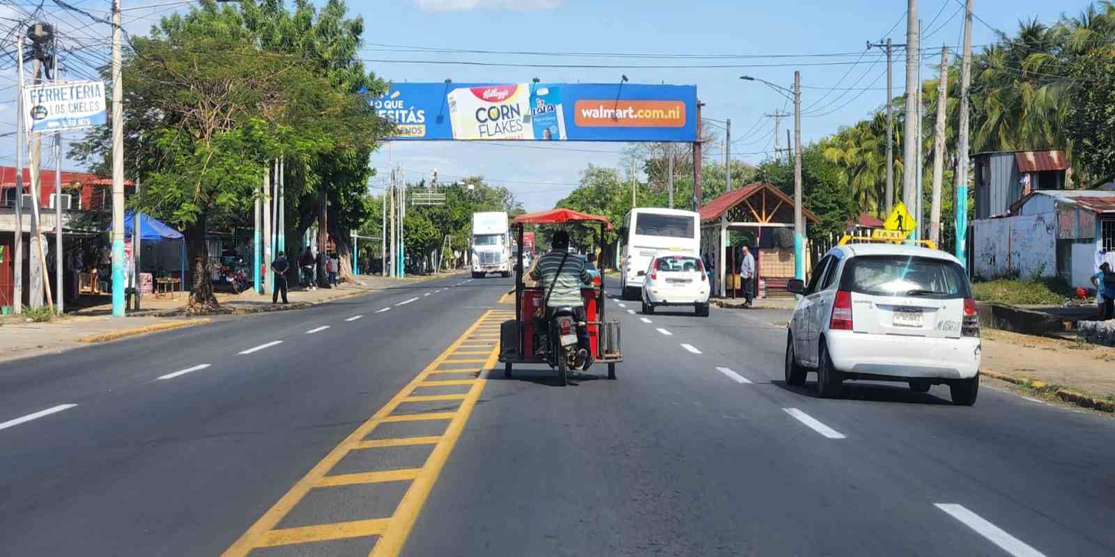 Las caponeras son uno de los medios de transporte más utilizados en los barrios de Managua y en varias ciudades del país.