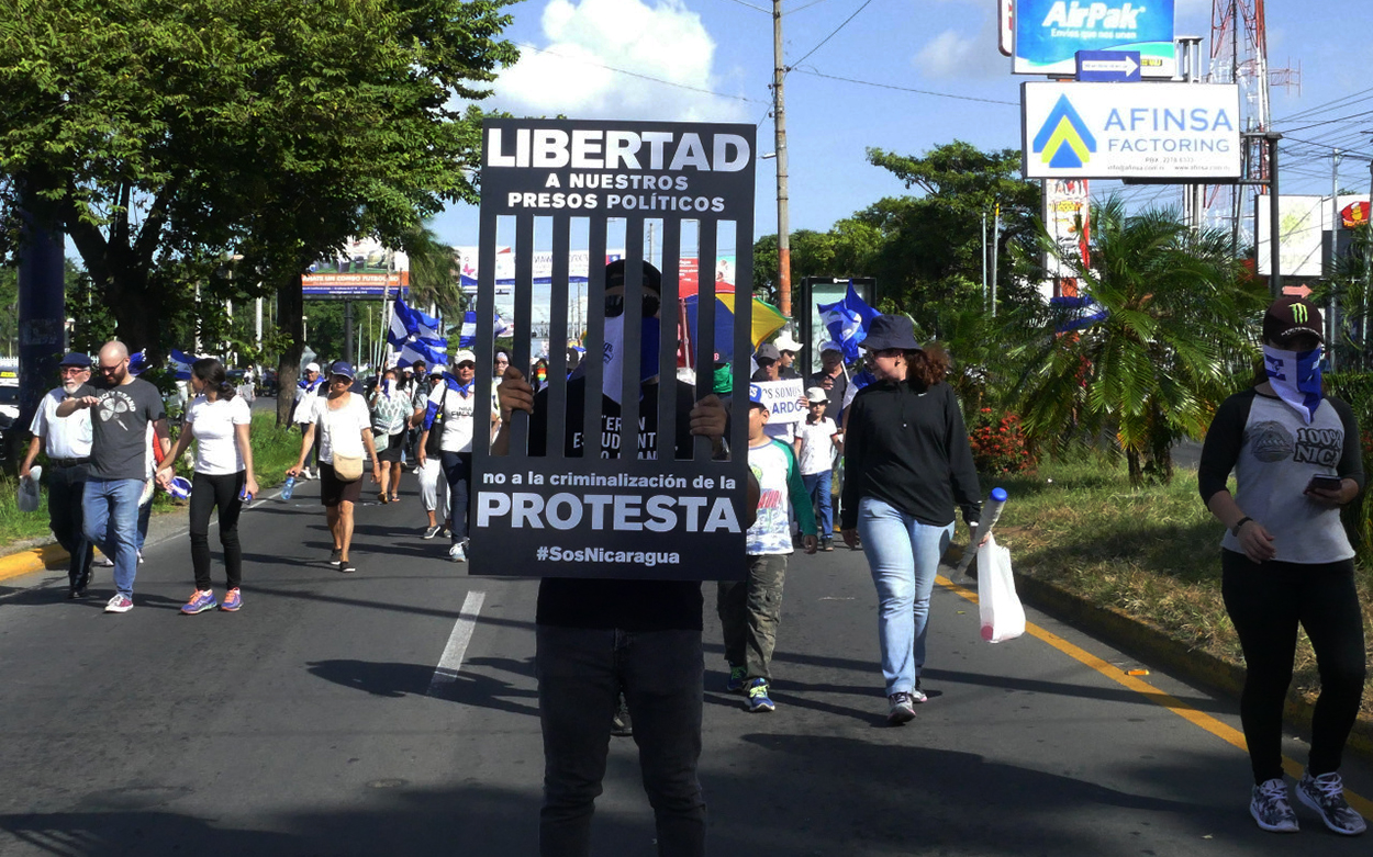 Nicargua, continúa exigiendo a la dictadura, la liberación de presos políticos