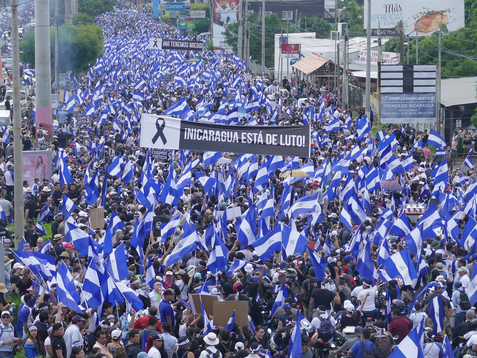 Una multitudinaria marcha ocurrida el 30 de mayo de 2018, que terminó en un ataque armado.
