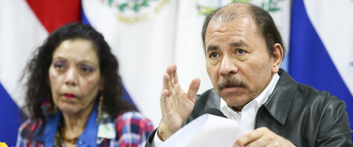 Rosario Murillo y Daniel Ortega han sido señalados de cometer crímenes de lesa hamanidad