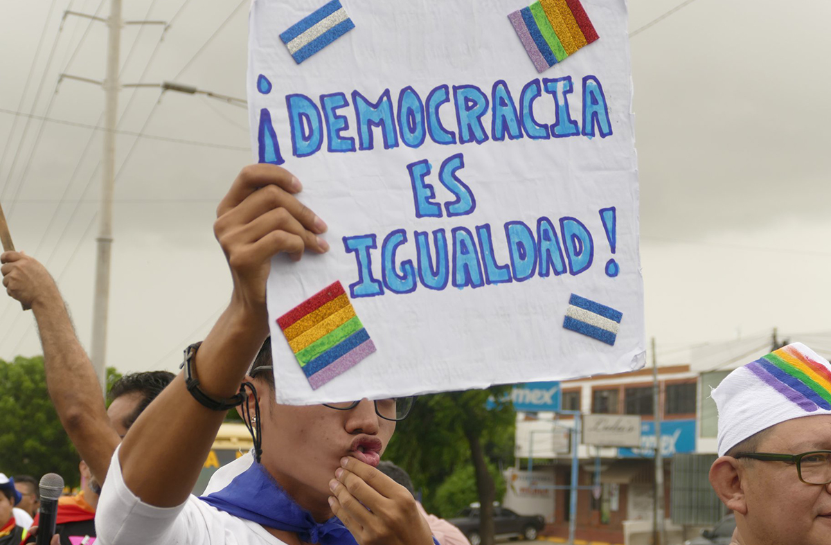 Marcha del Día Internacional del Orgullo LGBT en Nicaragua, 28 de junio de 2018