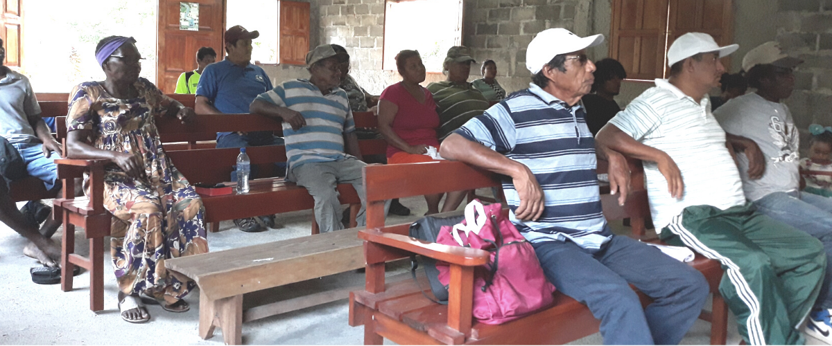 Habitantes de la comunidad de Greytown, San Juan de Nicaragua