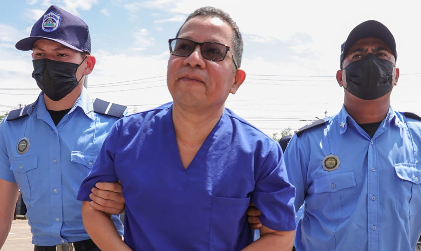 El régimen llevó a varios presos políticos a los Tribunales de Managua este 30 de agosto.