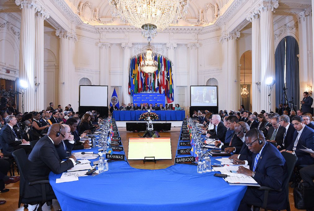 Los Estados miembros de la OEA aprobaron este viernes 23 de junio una nueva resolución sobre la situación en Nicaragua