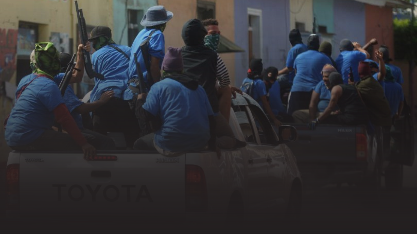 Civiles armados o paramilitares sembraron el terror en Nicaragua en 2018