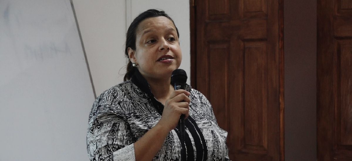 Dayra Valle, Coordinadora de la iniciativa Transparencia Nicaragua