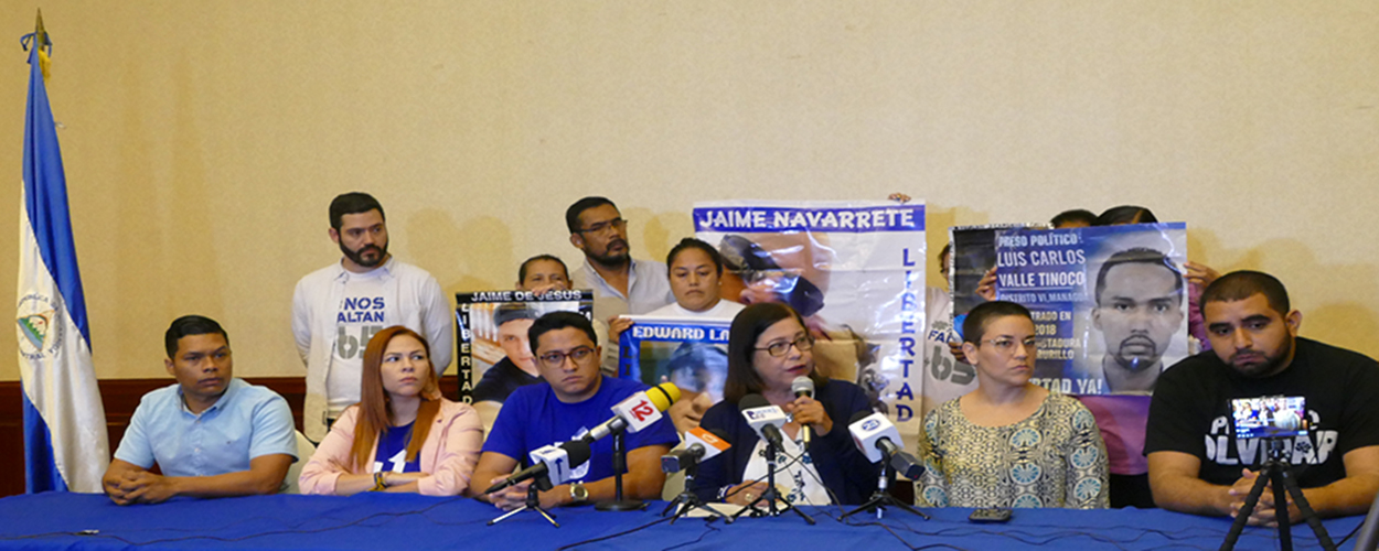 UNAB denuncia el incremento de la crisis de derechos humanos en Nicaragua.