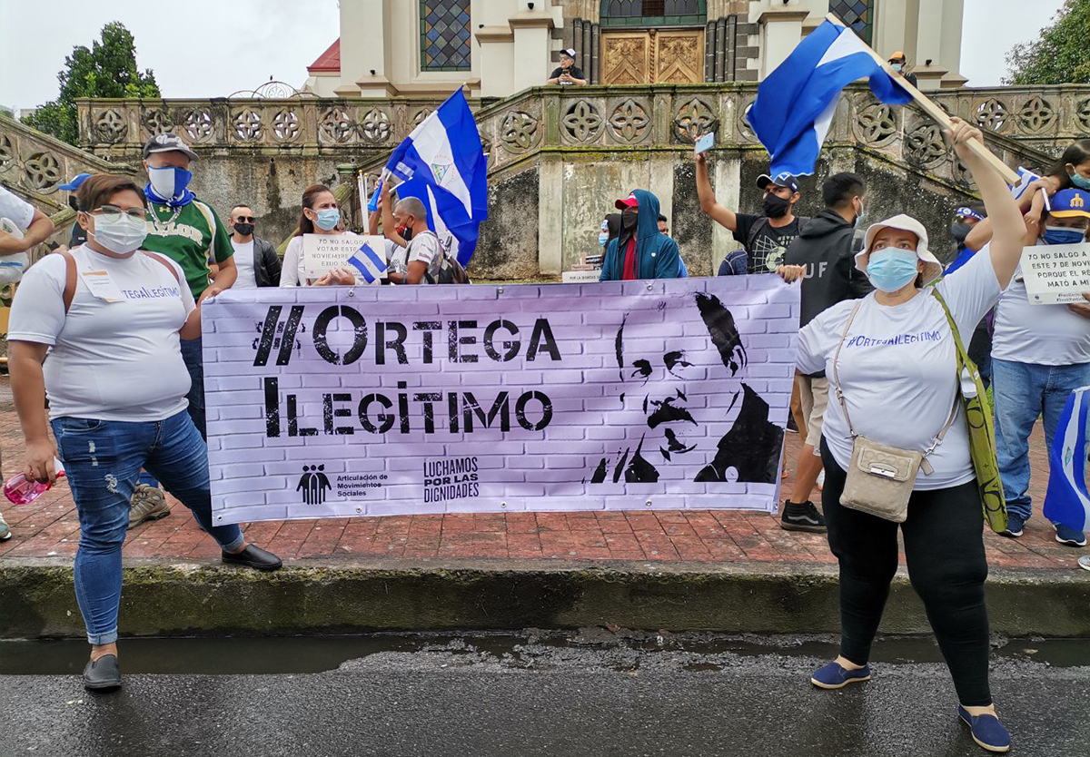Protesta ciudadana en Costa Rica