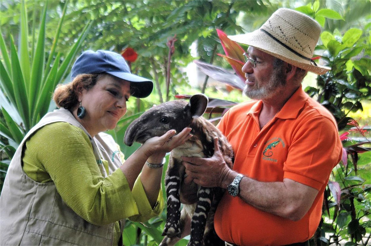Marina Arguello y Eduardo Sacasa administraron el zoológico durante más de 20 años.