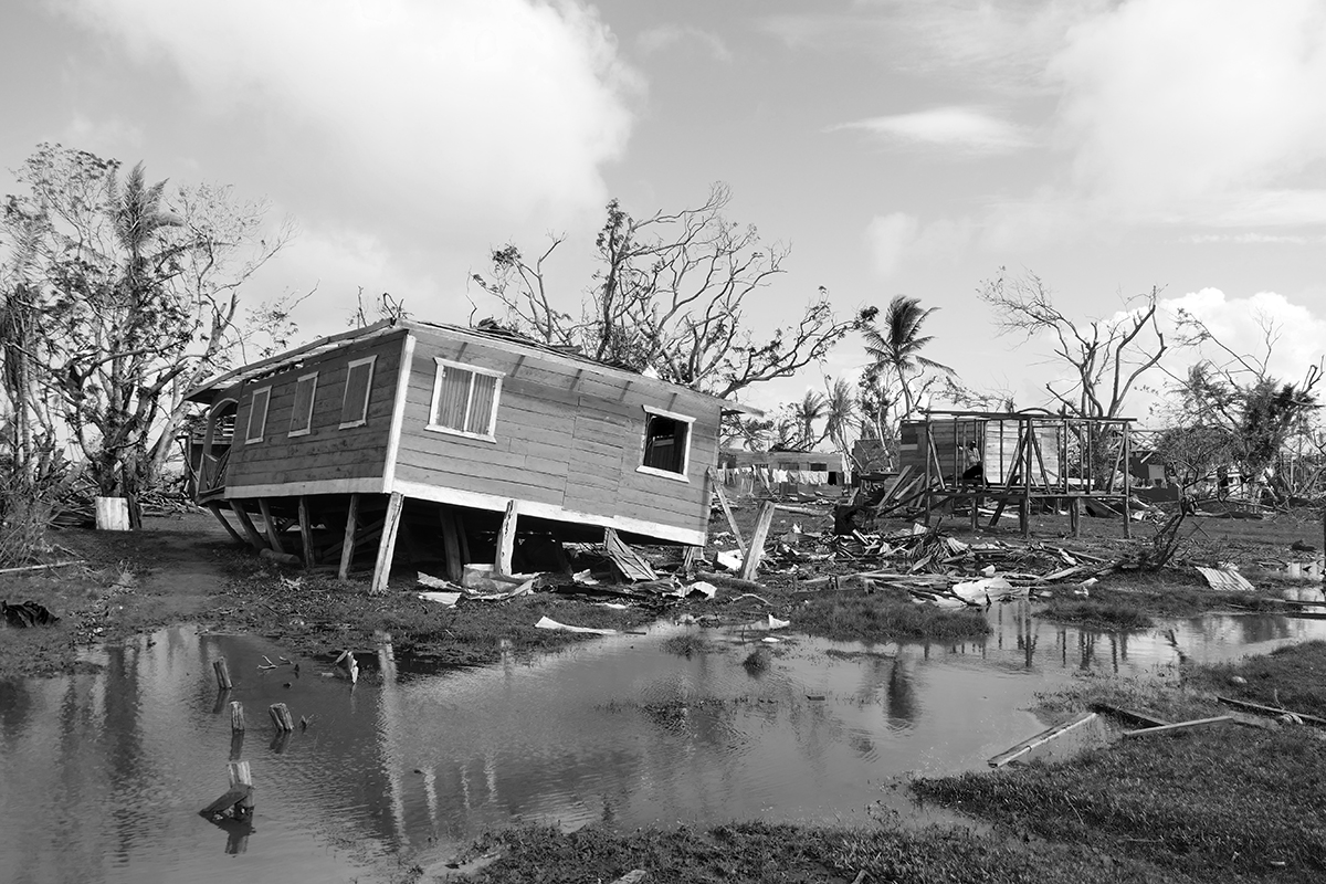 Impacto del huracán Iota en la vida local