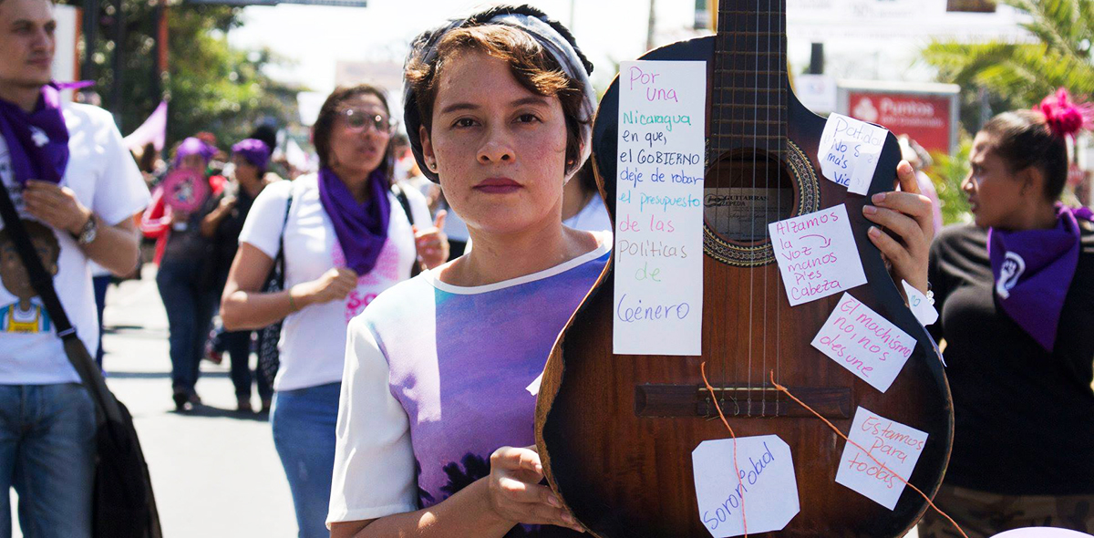La nueva Nicaragua debe incluir las demandas históricas de las mujeres