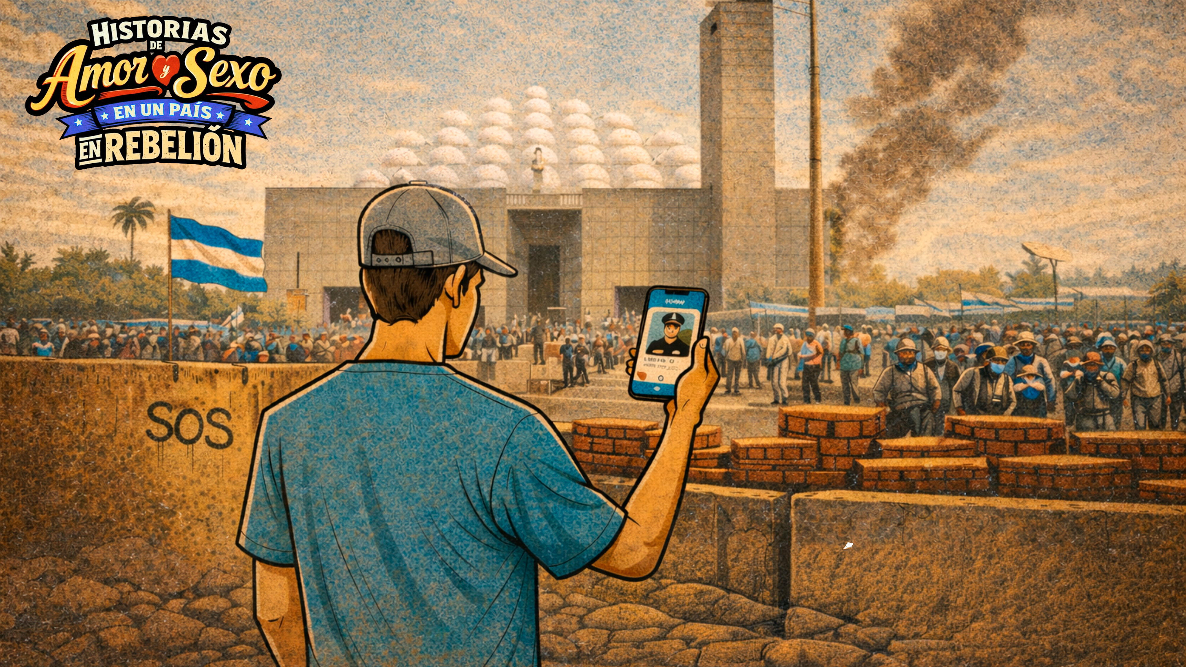 El policía, Tinder y un amor fugaz entre dos bandos