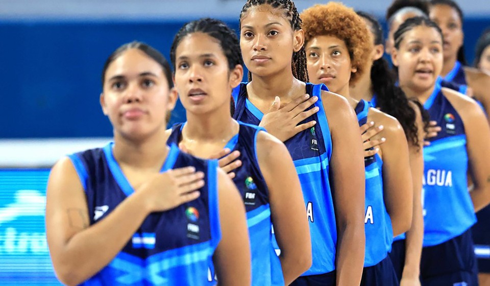  Nicaragua en el último lugar del Campeonato Centroamericano Femenino de Baloncesto en El Salvador