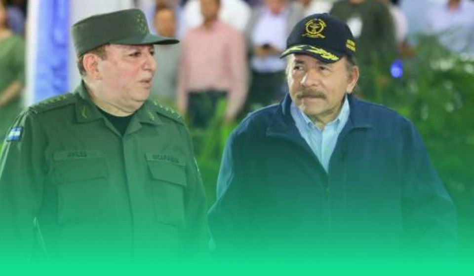  Julio César Avilés, jefe del Ejército de Nicaragua, miente y manipula