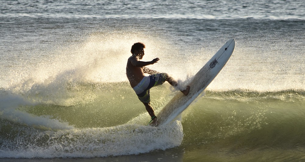 El Remanso es una de las playas favoritas de los surfistas