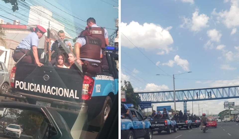  A un año del 18 de abril, Policía Orteguista no cesa represión en Nicaragua