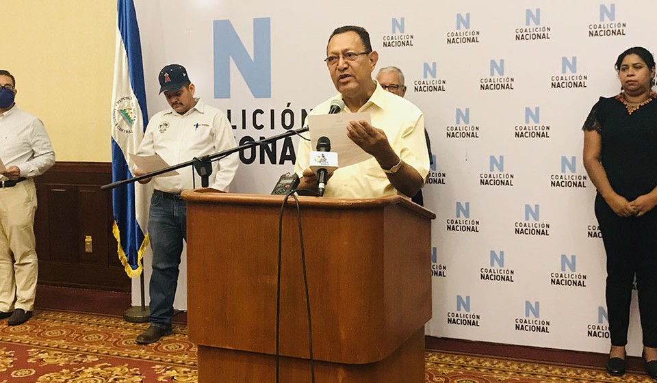  Coalición Nacional: Régimen de Daniel Ortega no puede continuar la conducción del Gobierno de Nicaragua