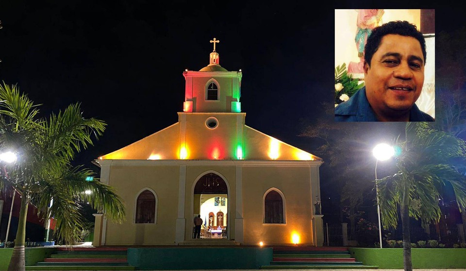  Mario Alemán, el sacerdote acusado de violación en Camoapa reaparece en Parroquia de San Juan del Sur