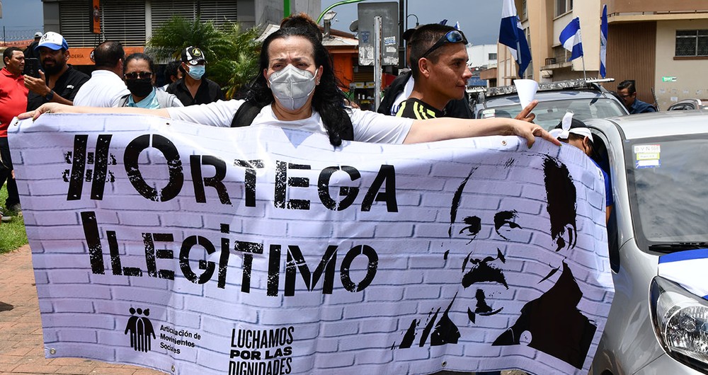 Daniel Ortega ha perdido toda legitimidad y se mantiene en el poder a través de la imposición de un estado policial.
