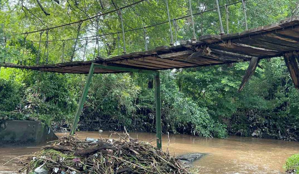  Reportan malas condiciones en puentes de Sutiaba
