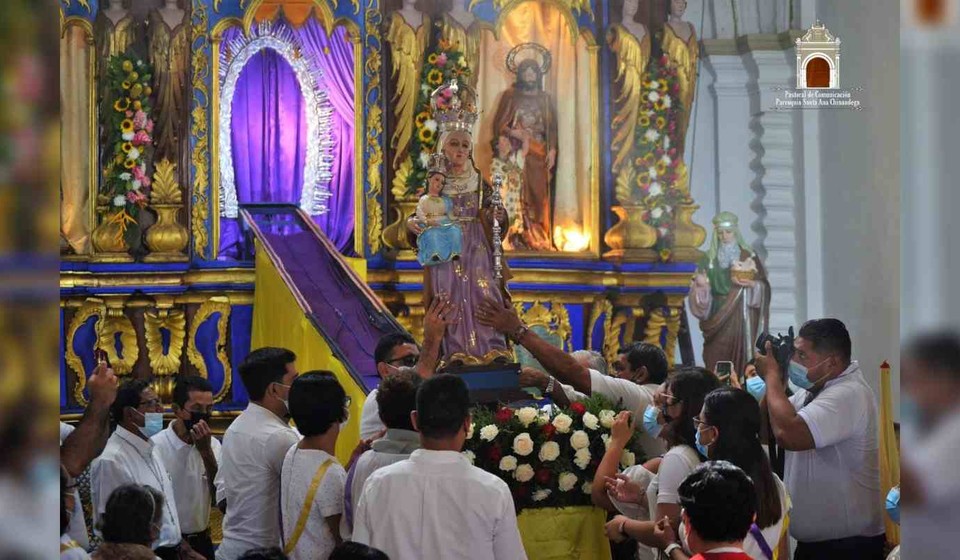  Fiestas patronales de Chinandega con hípico pero sin procesión en honor a Santa Ana