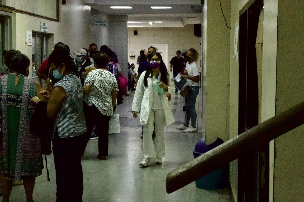 El interior de un centro de salud de Honduras. Foto: Ana Murillo.